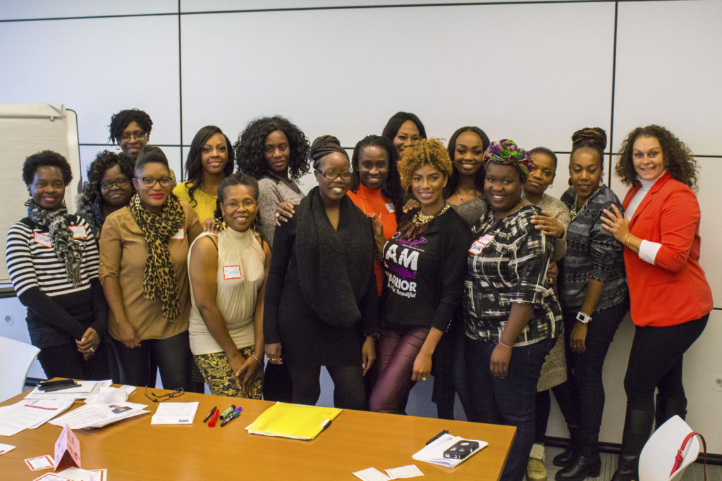 Group of women at a Power to Girls conference in Toronto